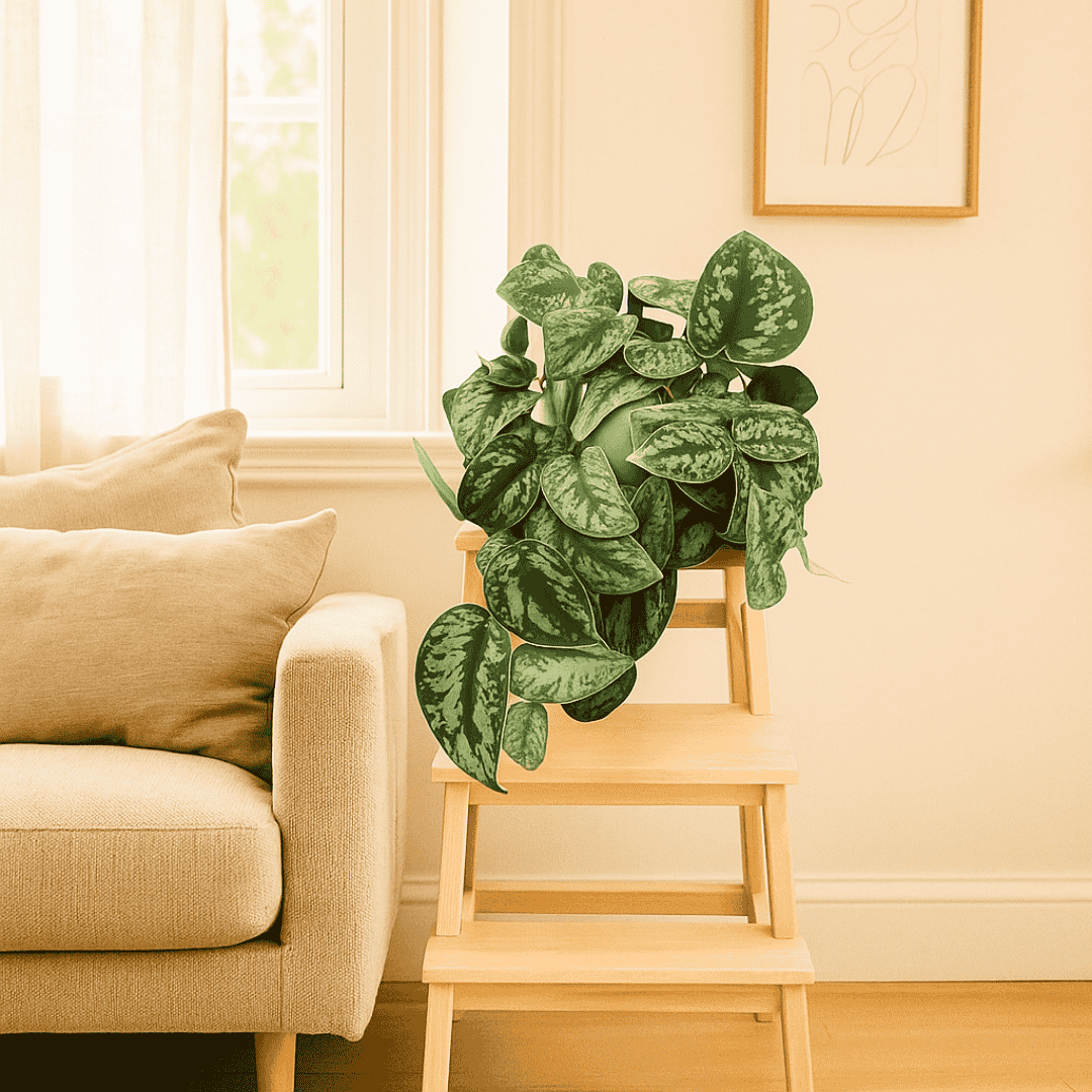satin money plant Silver Satin Pothos