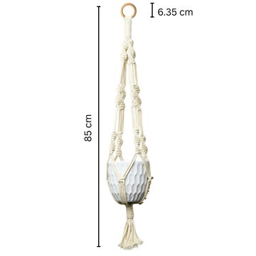 Macrame Planter Set of 3 | Without Plants and Pots