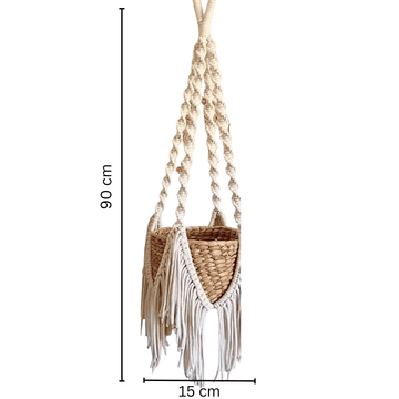 Macrame Planter Set of 2 | Without Plants and Pots