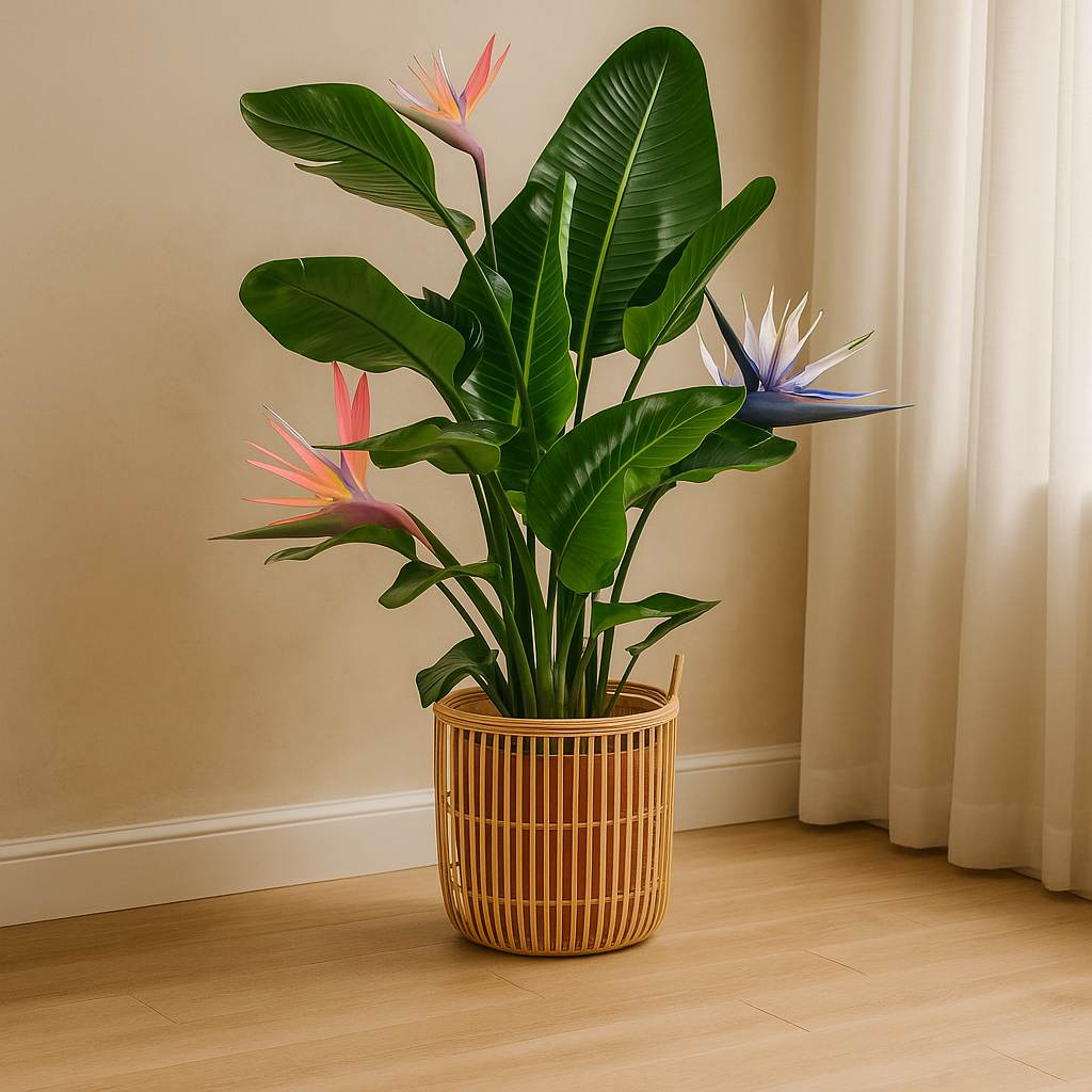 Bird Of Paradise White