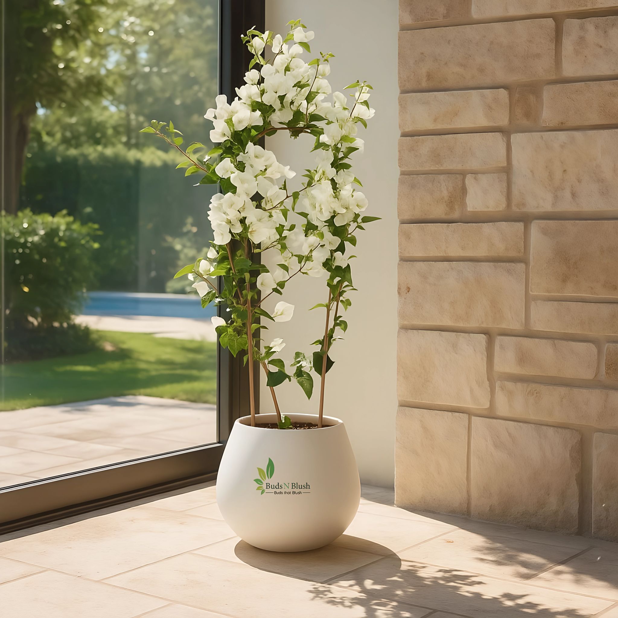 White Bougainvillea